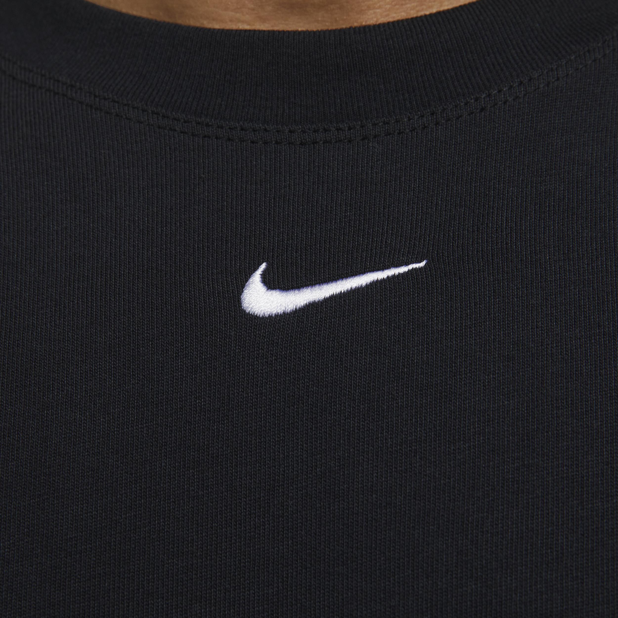 Nike Womens Nike NSW Boxy T-Shirt - Womens Black/Black Product Image