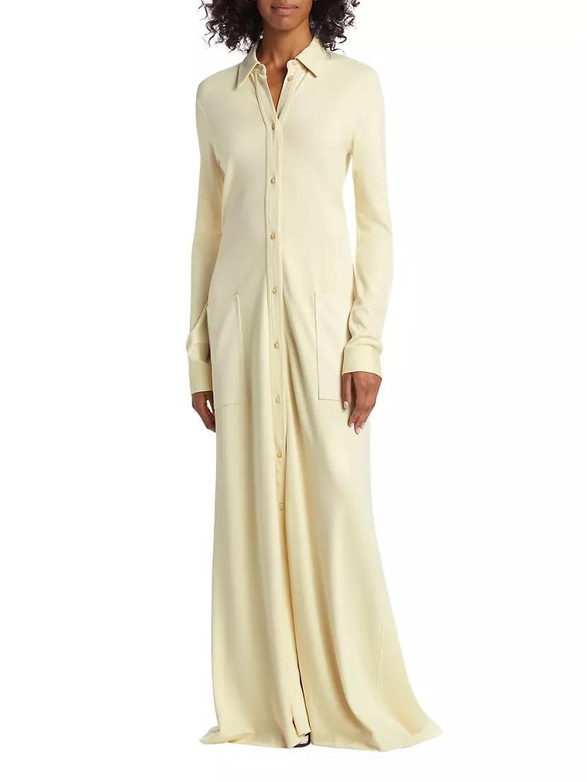 Flowing Jersey Shirtdress Product Image