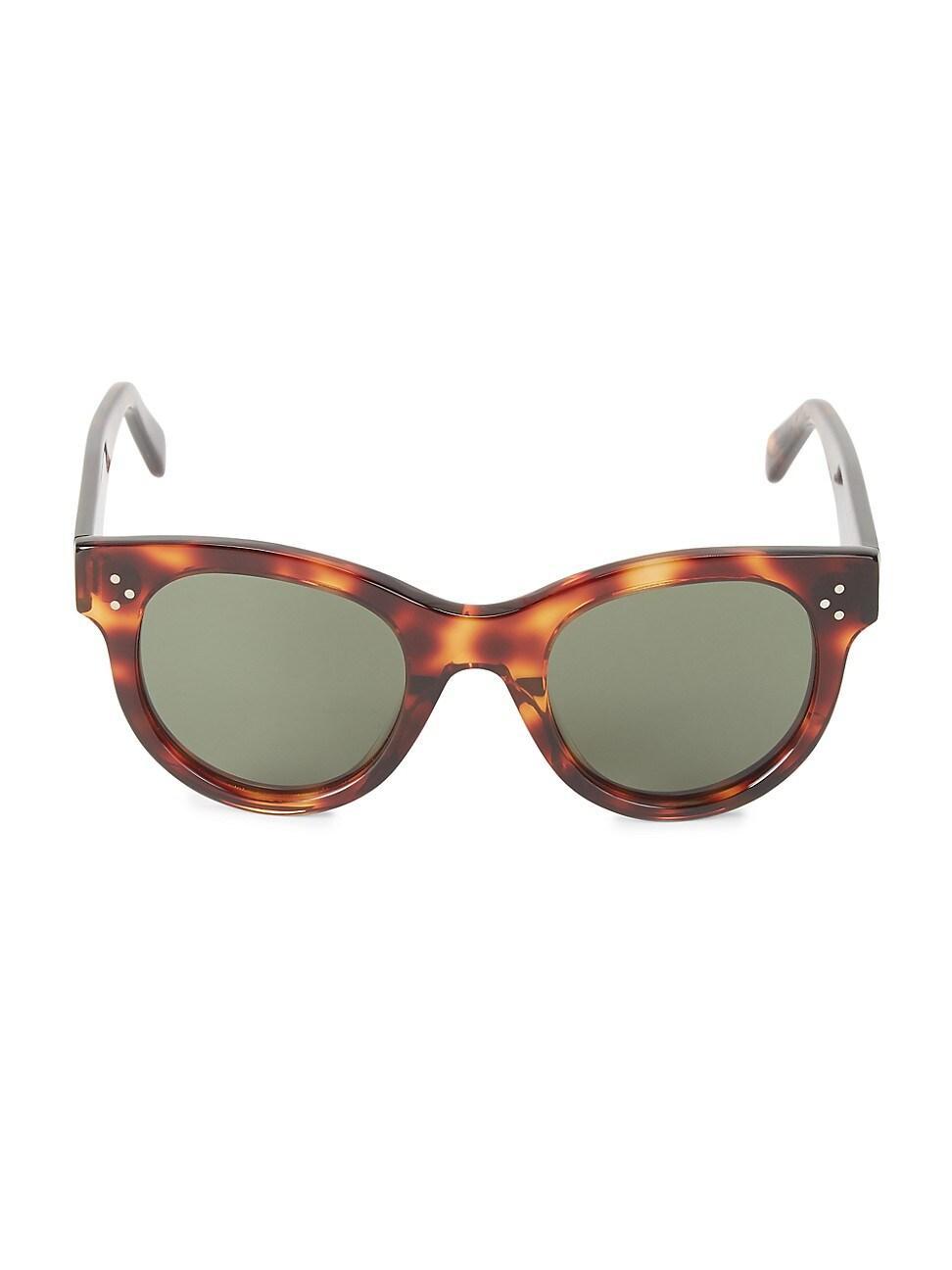 CELINE Bold 3 Dots 48mm Square Sunglasses Product Image