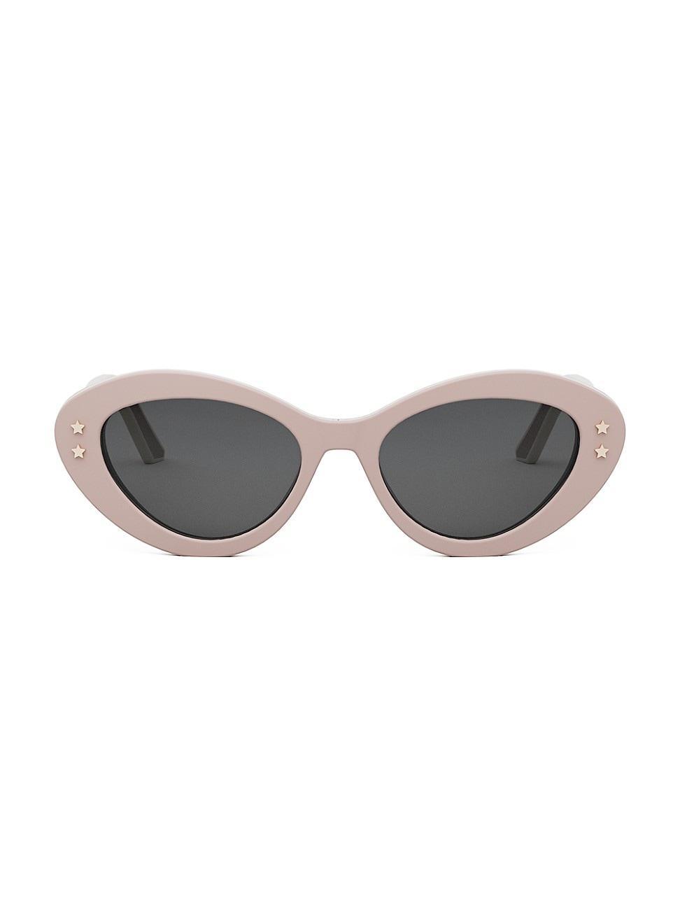 Womens DiorPacific B1U 53MM Butterfly Sunglasses Product Image