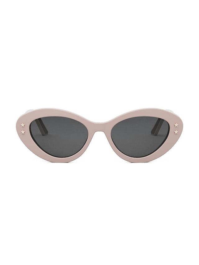 Womens DiorPacific B1U 53MM Butterfly Sunglasses Product Image