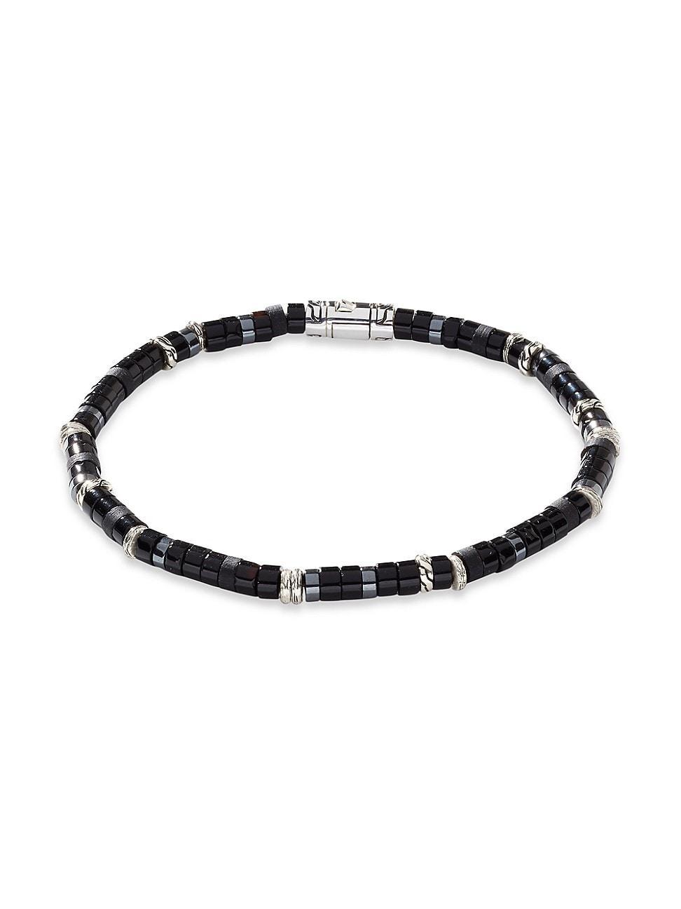 John Hardy Heishi Black Onyx & Hematite Bracelet Product Image