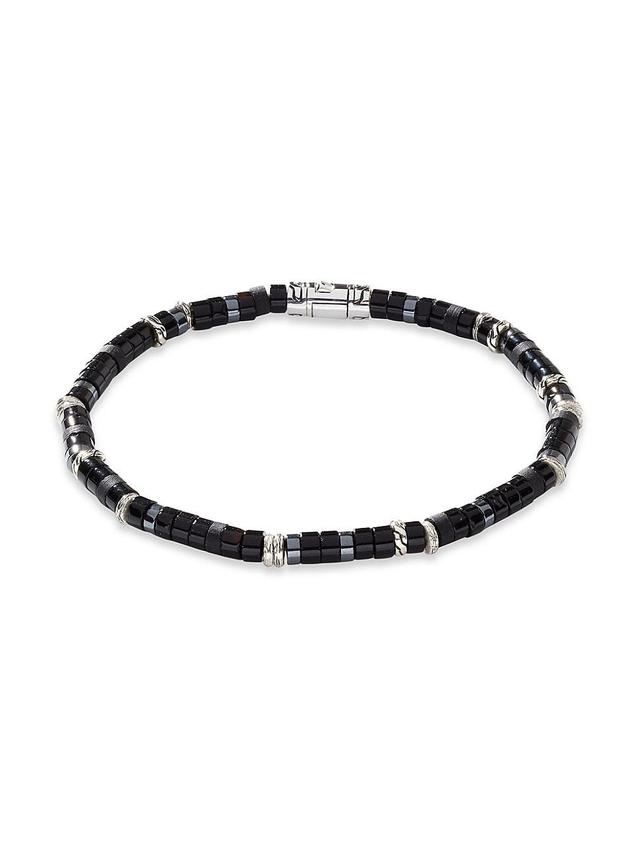 John Hardy Heishi Black Onyx & Hematite Bracelet Product Image