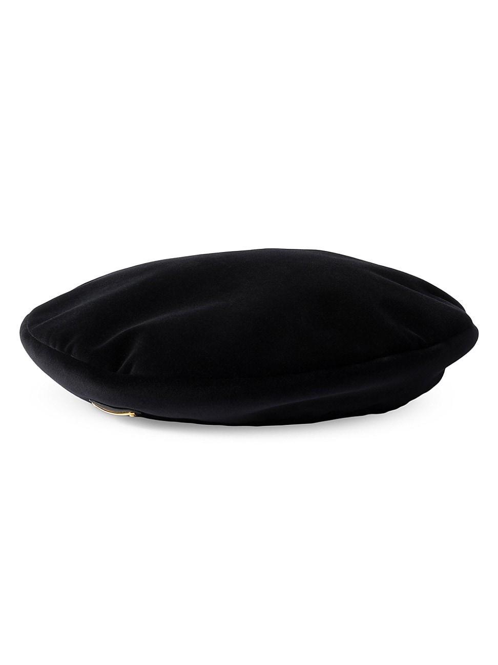 Womens Velvet Beret product image