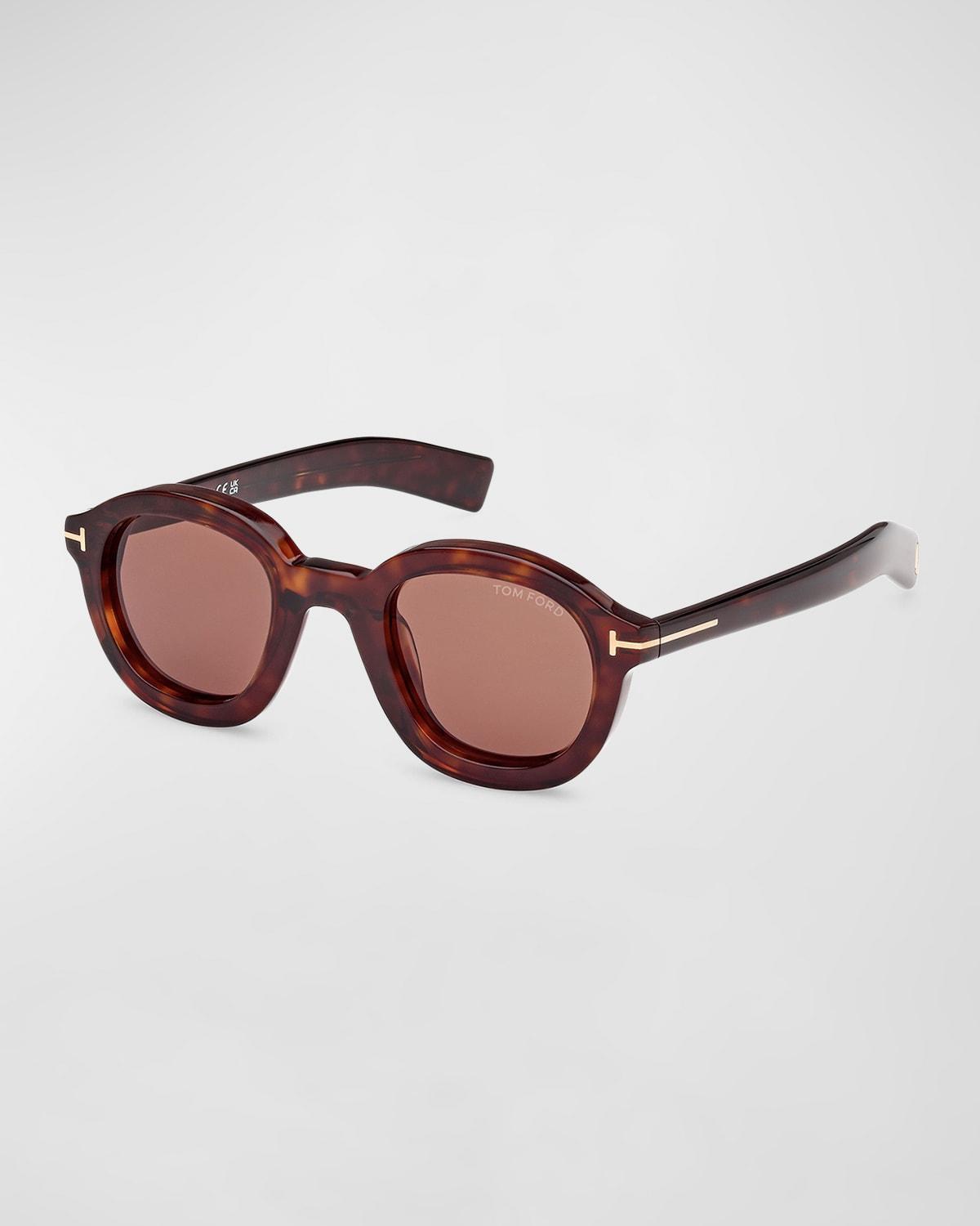 Mens Raffa Acetate Round Sunglasses Product Image