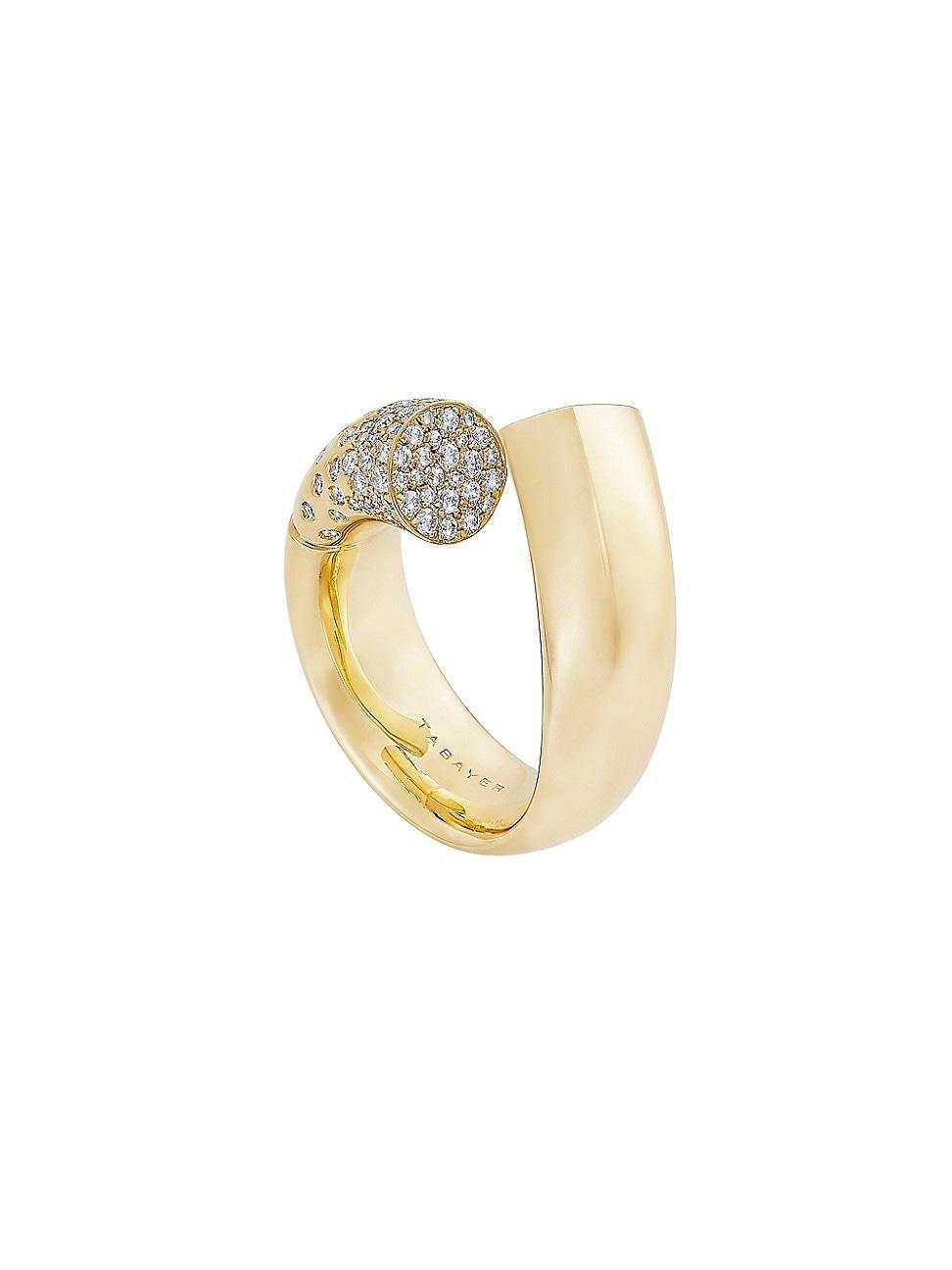 Womens Oera Large 18K Yellow Gold & 0.47 TCW Diamonds Ring Product Image