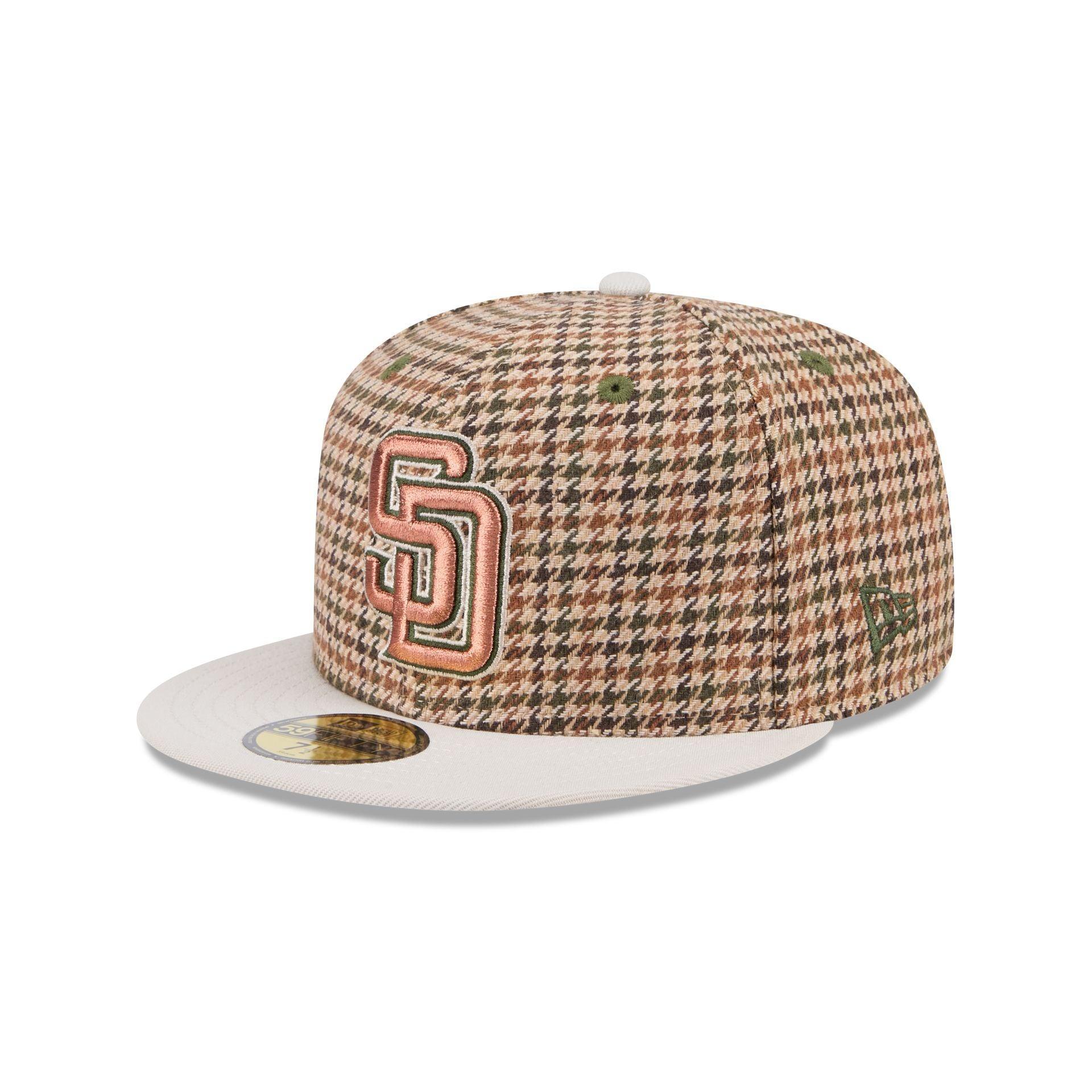 San Diego Padres Houndstooth 59FIFTY Fitted Hat Male Product Image