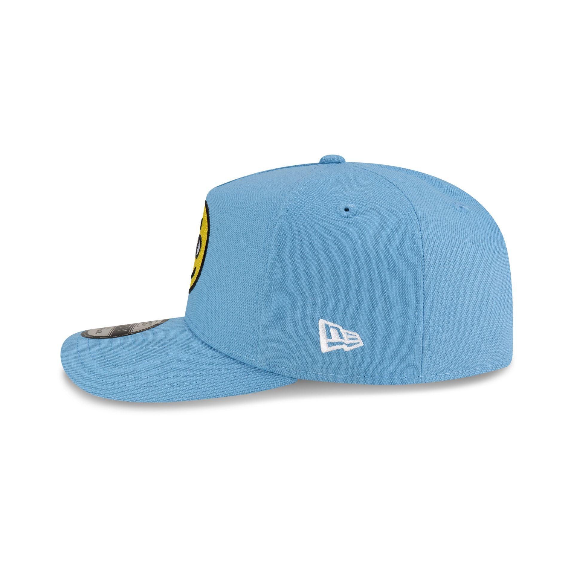 DISHIN® Sky Blue 9FIFTY A-Frame Snapback Hat Male Product Image