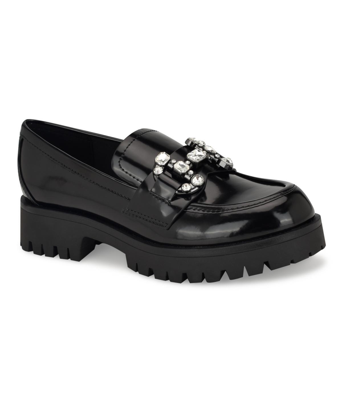 Nine West Glammy Patent) Women's Flat Shoes Product Image