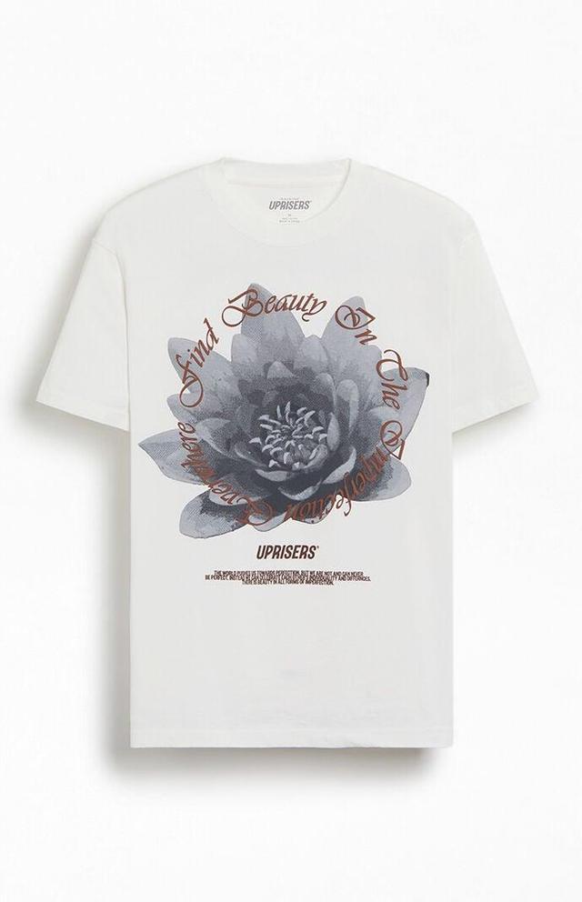 UPRISERS Men's Lotus Oversized T-Shirt Product Image