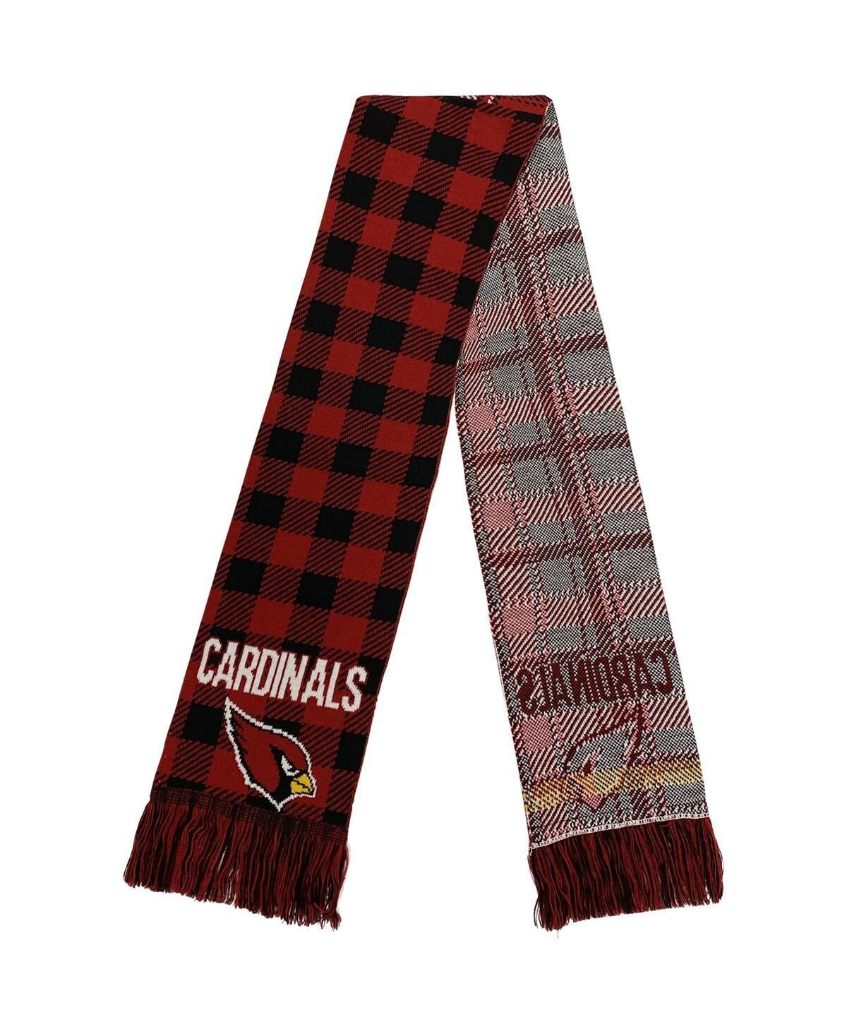 FOCO Arizona Cardinals Plaid Color Block Scarf Product Image