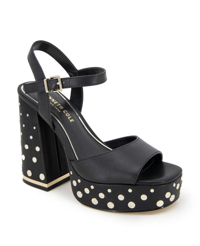 Kenneth Cole New York Womens Dolly Studs Platform Sandals Product Image