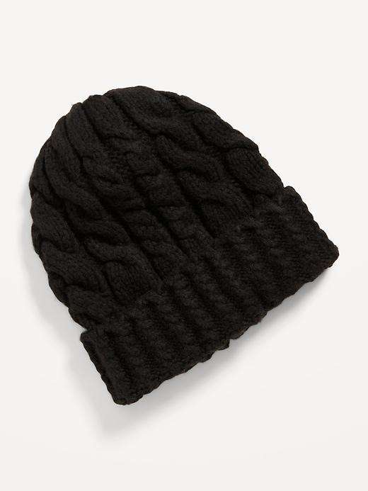 Fair Isle Pom-Pom Beanie for Women Product Image