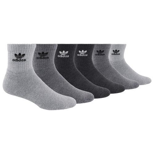 adidas Originals Mens adidas Originals Trefoil 6 Pack Quarter Socks - Mens Product Image