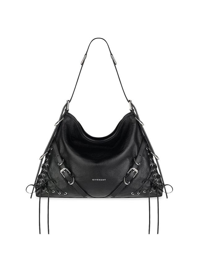 Givenchy Medium Voyou Leather Hobo Bag Product Image