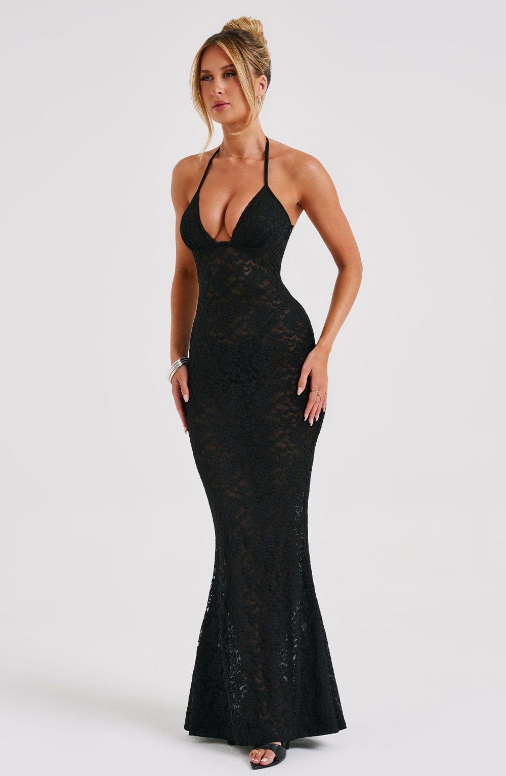 Leilina Maxi Dress - Black Product Image