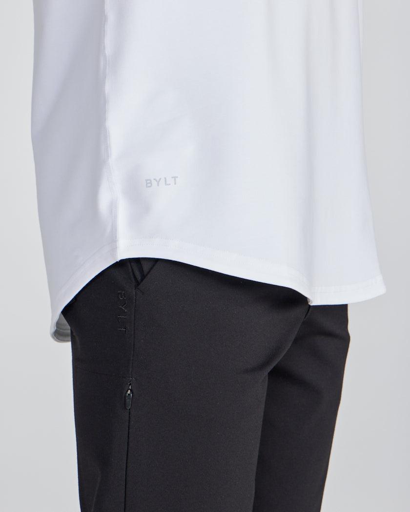 Drop-Cut Long Sleeve: BYLT Signature Product Image