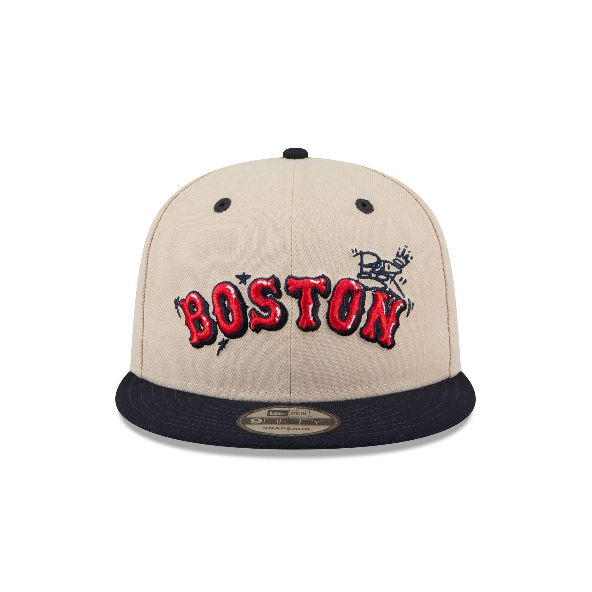 Boston Red Sox Team Art 9FIFTY Snapback Hat Male Product Image