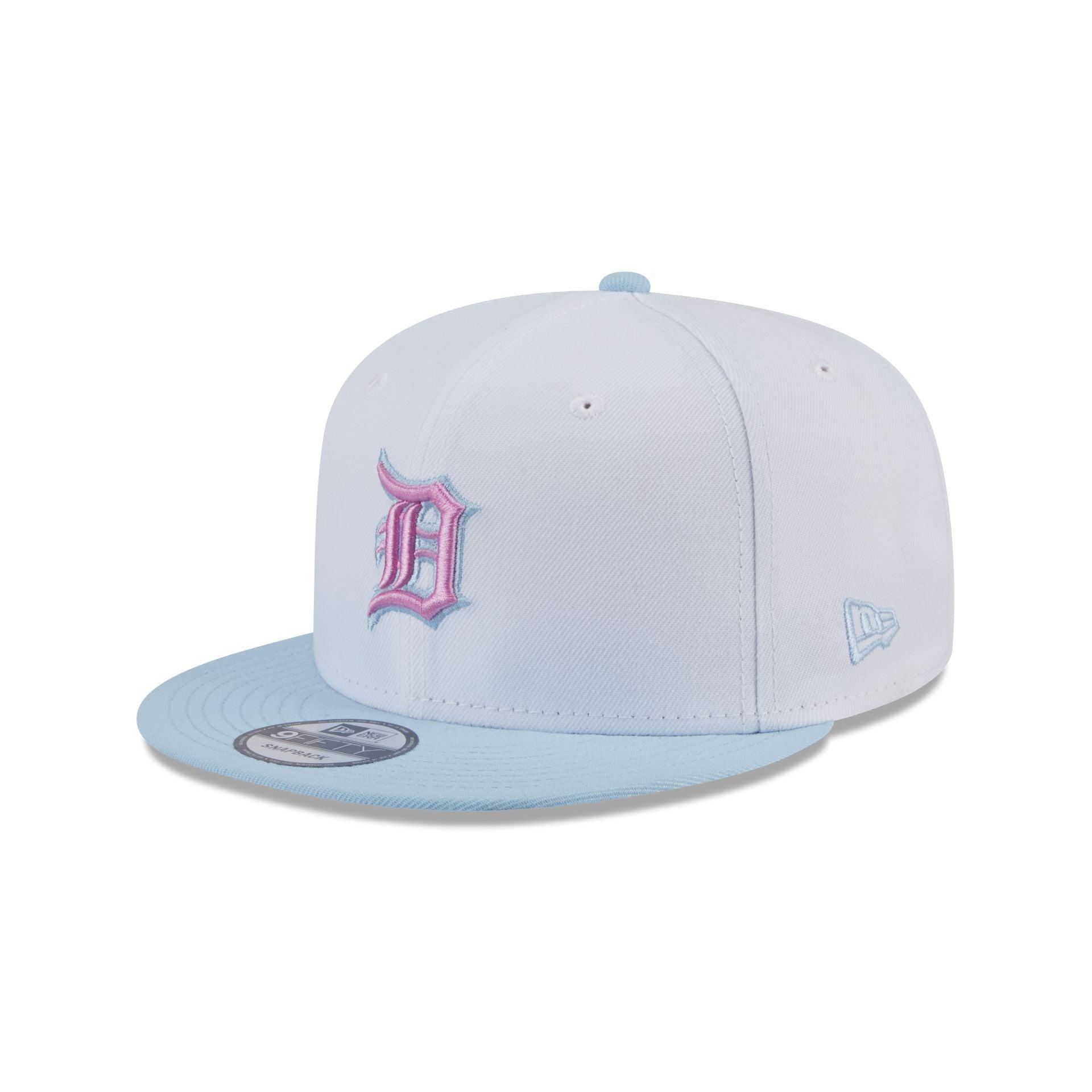 Detroit Tigers Color Pack White 9FIFTY Snapback Hat Male Product Image