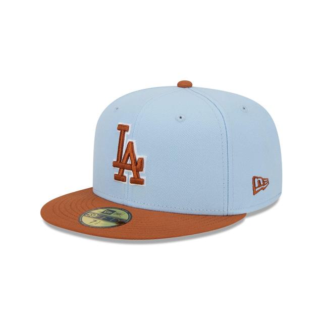 Los Angeles Dodgers Color Pack Glacial Blue 59FIFTY Fitted Hat Male Product Image