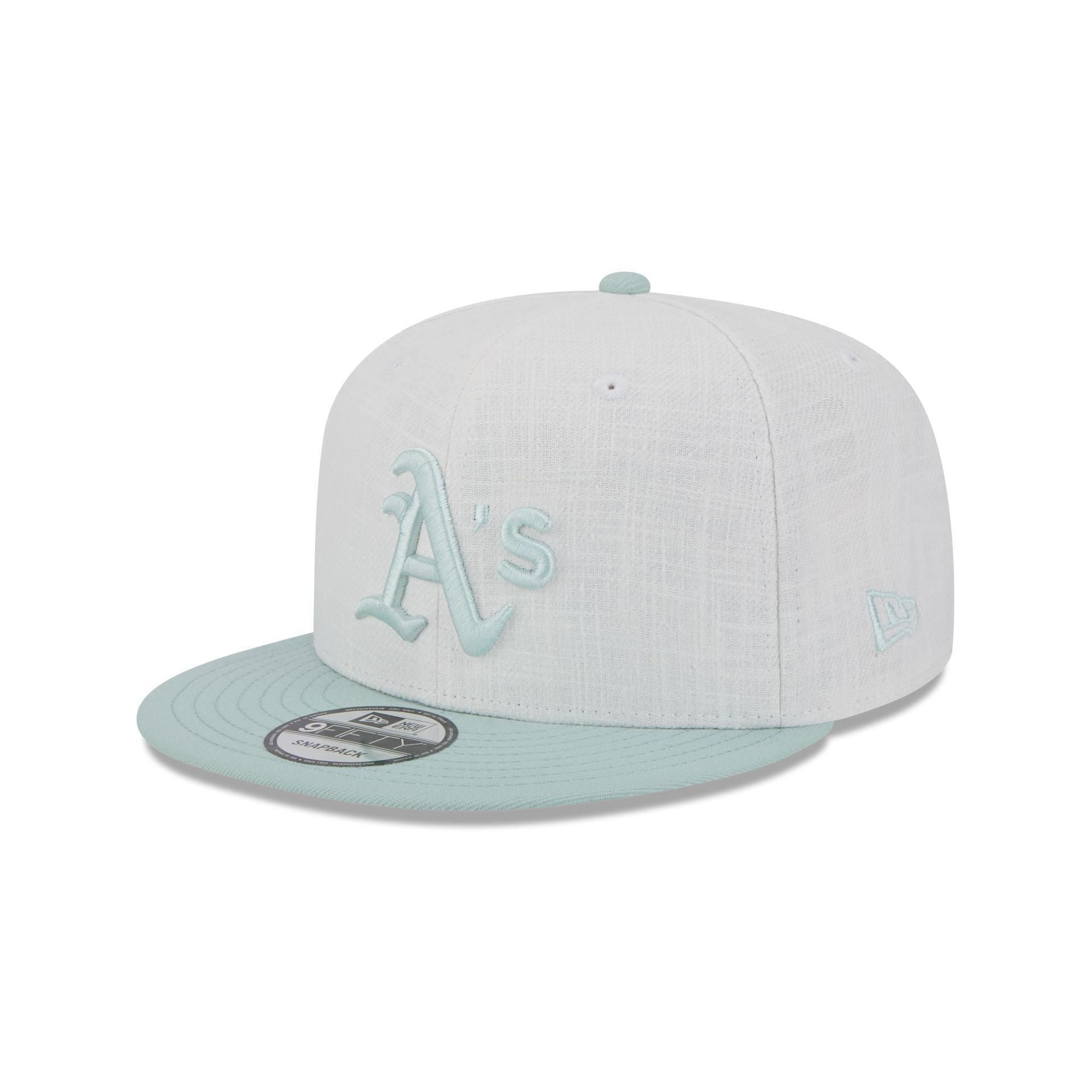 Oakland Athletics Minty Breeze Logo Select 9FIFTY Snapback Hat Male Product Image