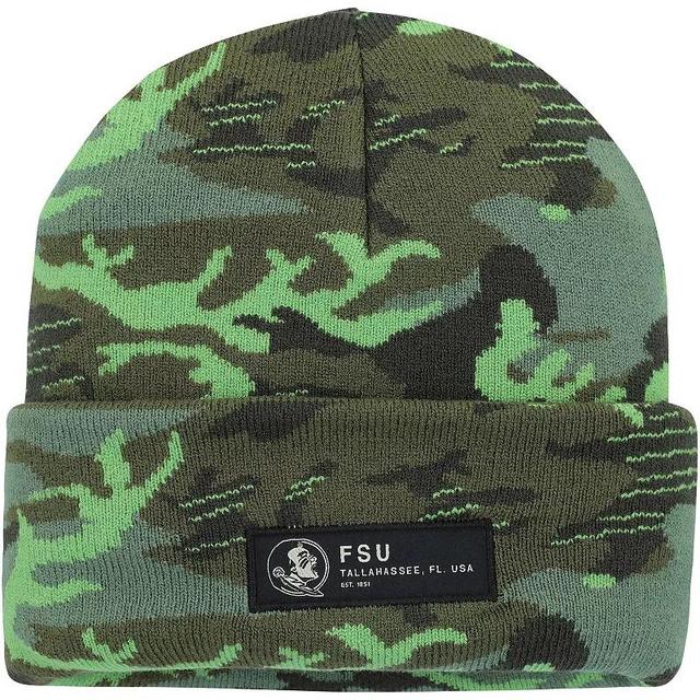 Mens Nike Camo Florida State Seminoles Veterans Day Cuffed Knit Hat Product Image