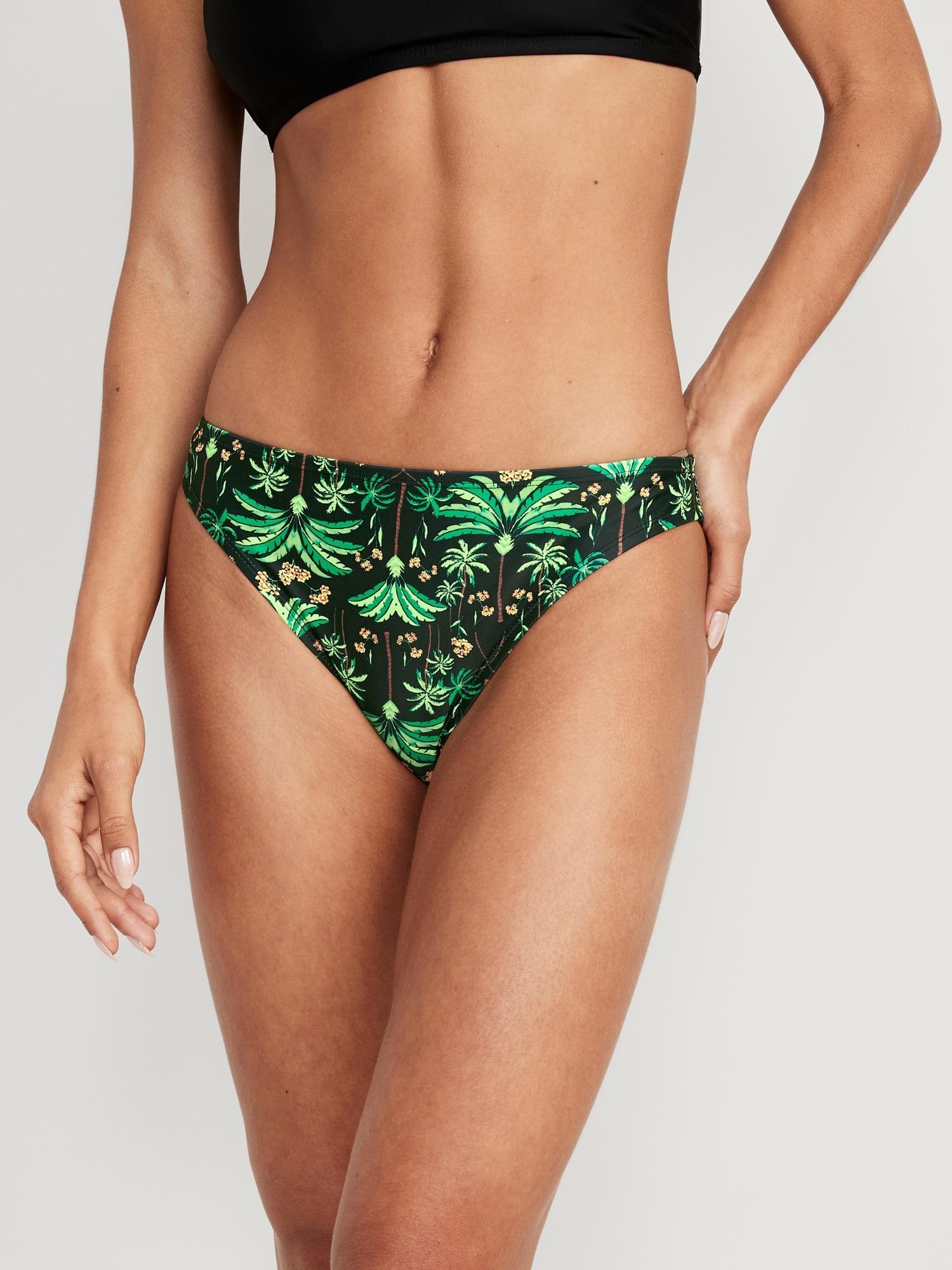 High-Waisted Classic Bikini Swim Bottoms Product Image