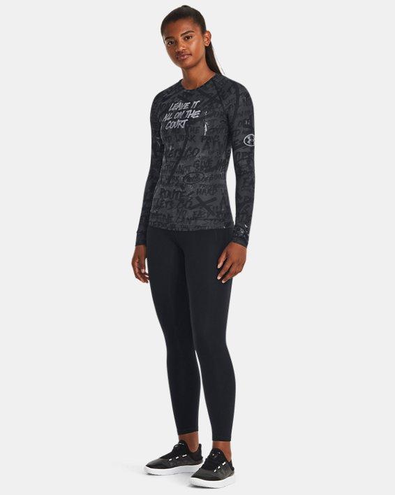 Women's HeatGear® Message Compression Long Sleeve Product Image