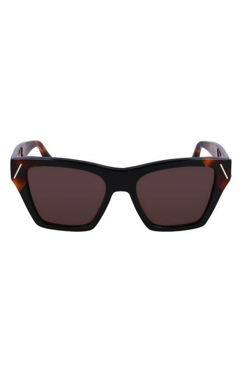 Victoria Beckham 55mm Modified Rectangle Sunglasses Product Image