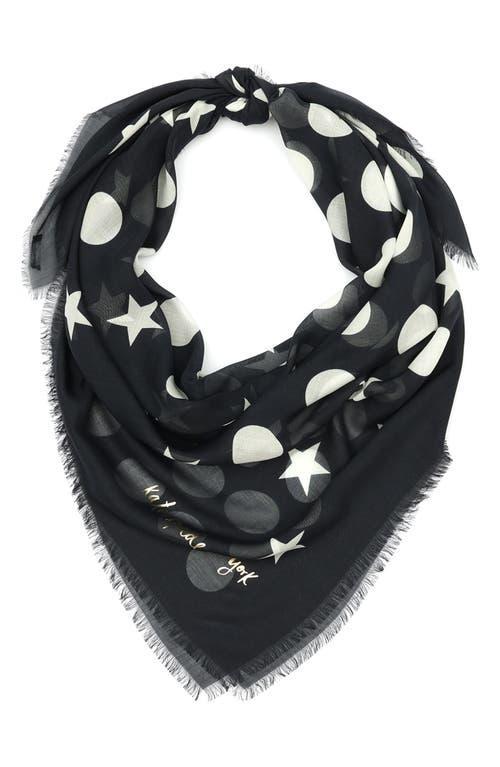 Kate Spade New York gradient stars & dots scarf Product Image