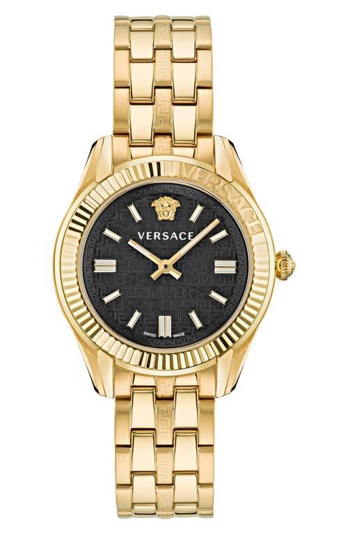 Mens Greca Time Two-Tone Stainless Steel Watch Product Image