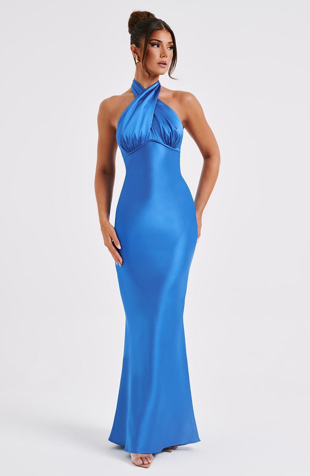 Dimitra Maxi Dress - Blue Product Image