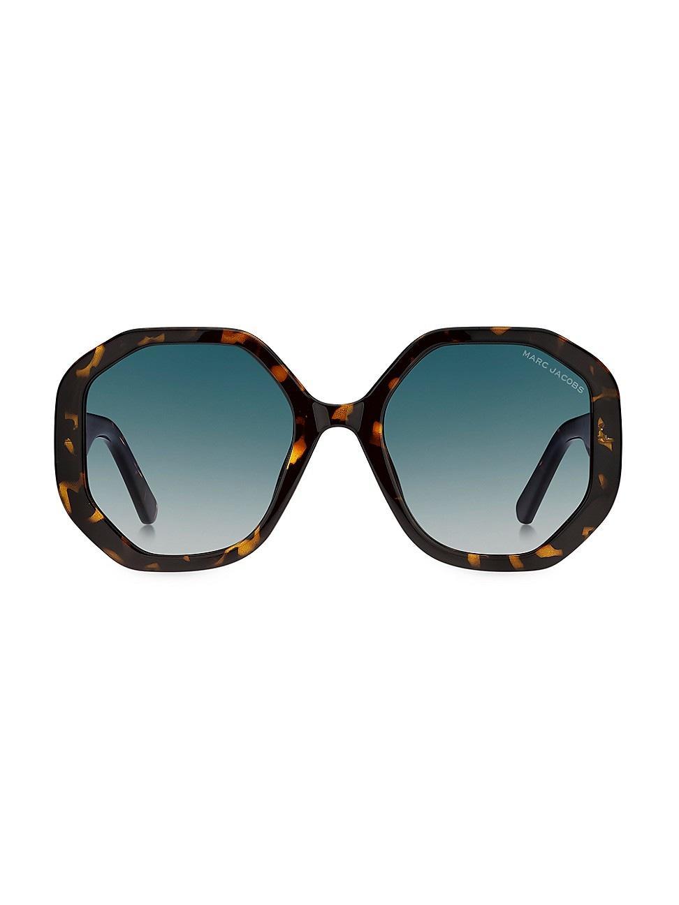 Marc Jacobs 53mm Gradient Round Sunglasses Product Image