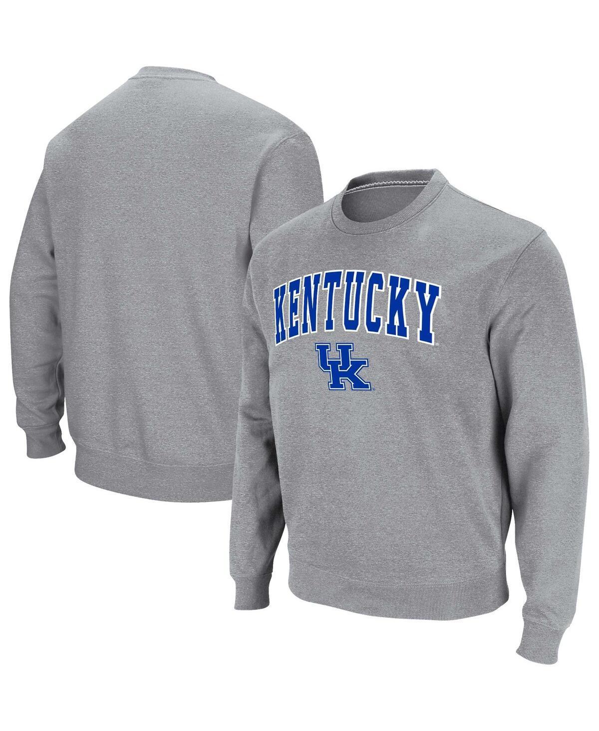 Colosseum Mens Kentucky Wildcats Arch & Logo Pullover Sweatshirt Product Image