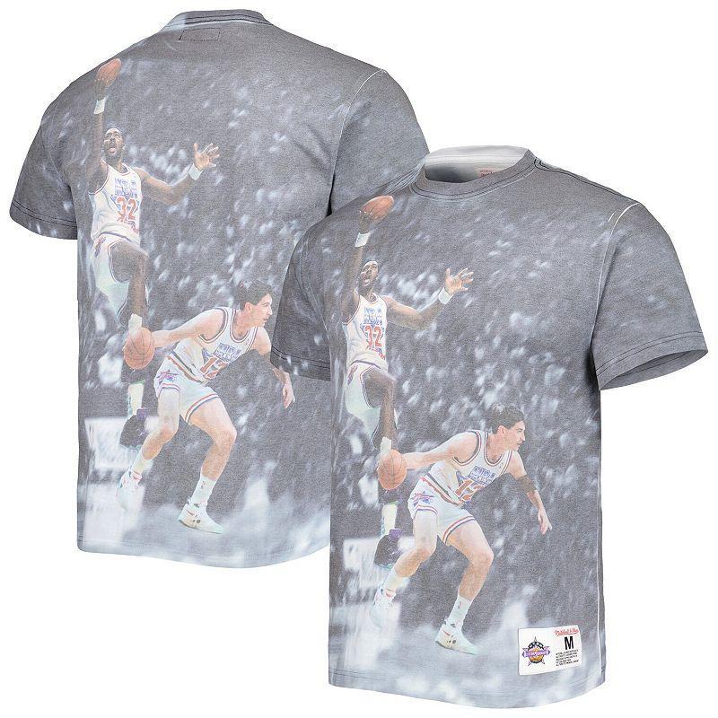 Mens Mitchell & Ness Utah Jazz Above the Rim Graphic T-Shirt Product Image