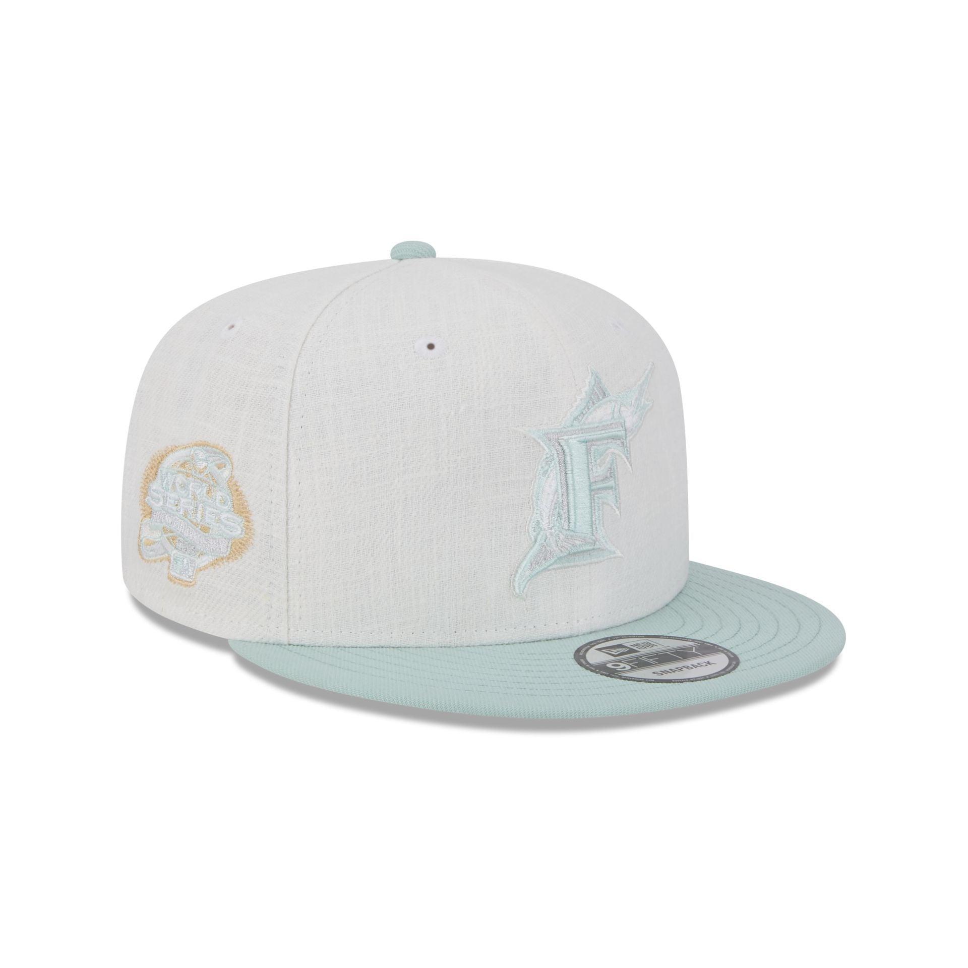 Miami Marlins Minty Breeze Logo Select 9FIFTY Snapback Hat Male Product Image