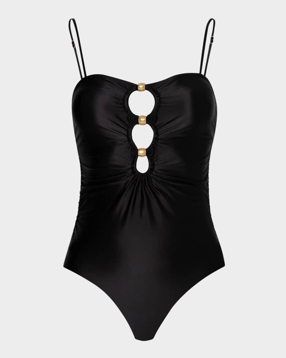 Keyhole One-Piece Swimsuit Product Image