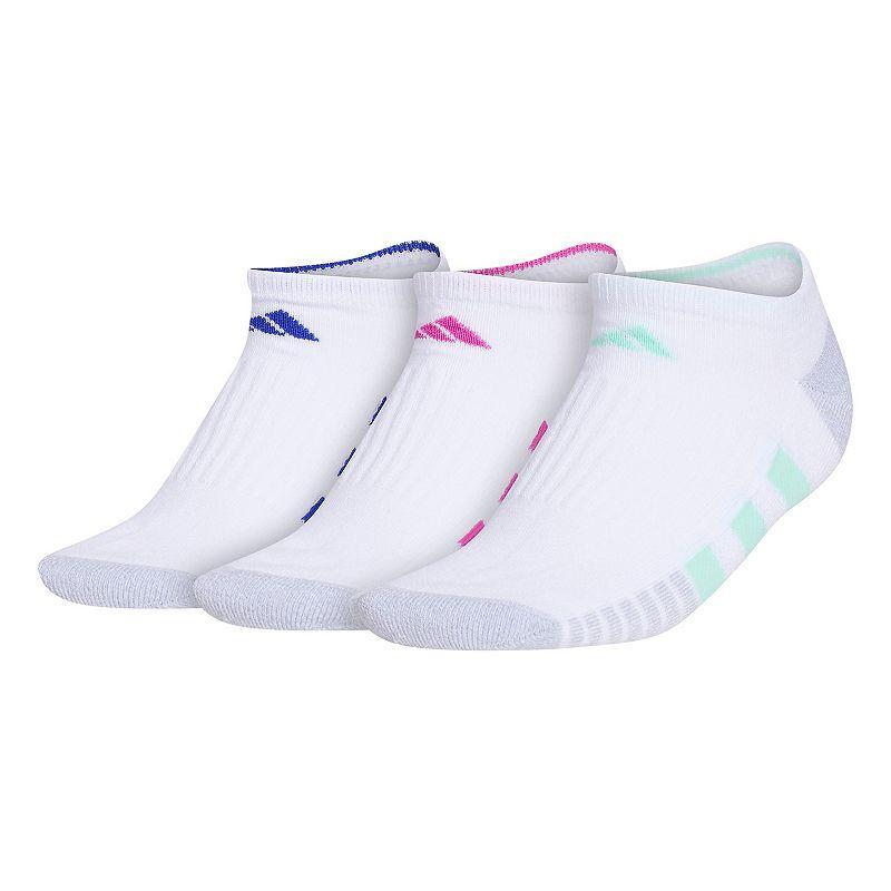 Womens adidas Cushioned 3.0 3-Pack No Show Socks Product Image