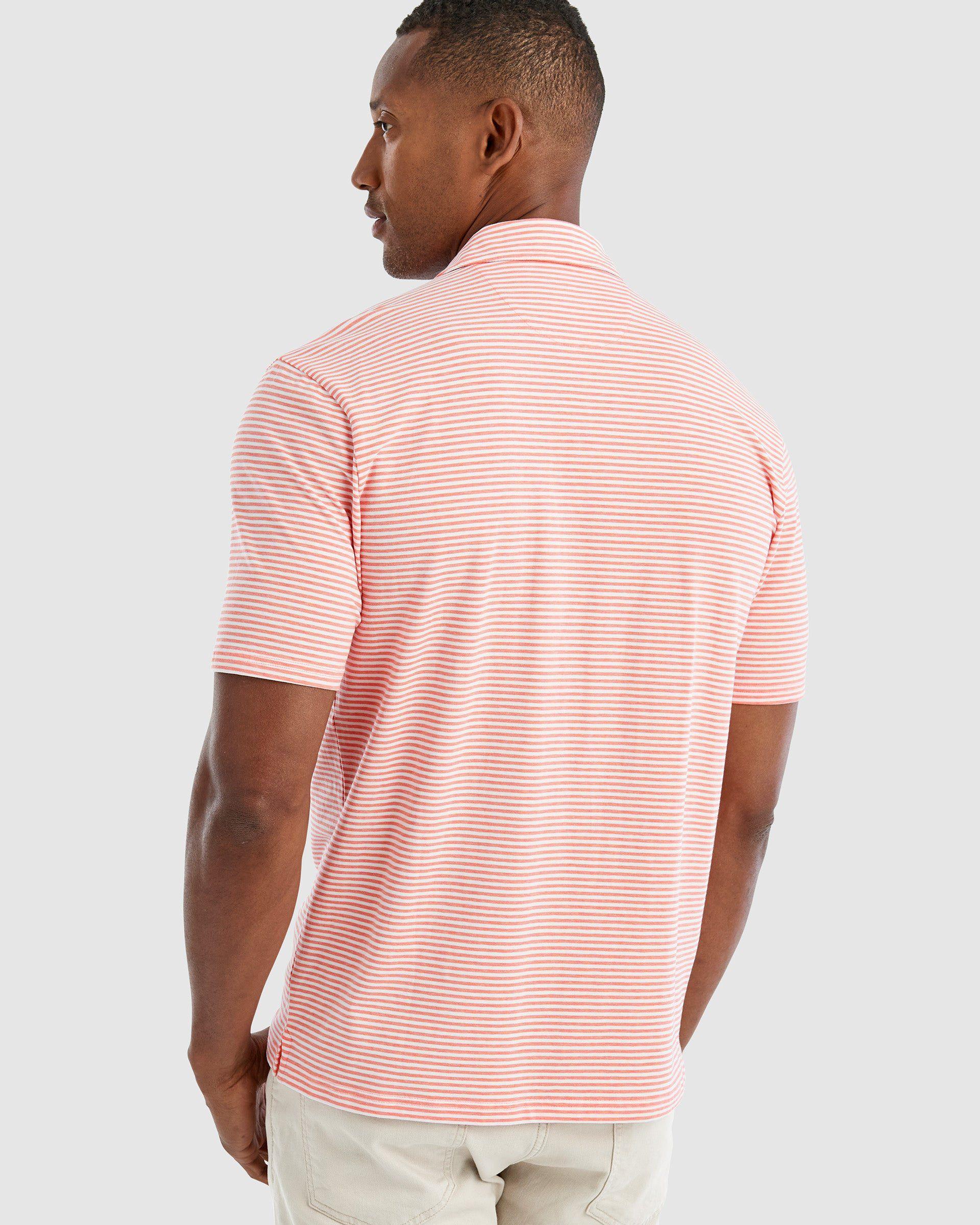 Dante Striped Polo Product Image