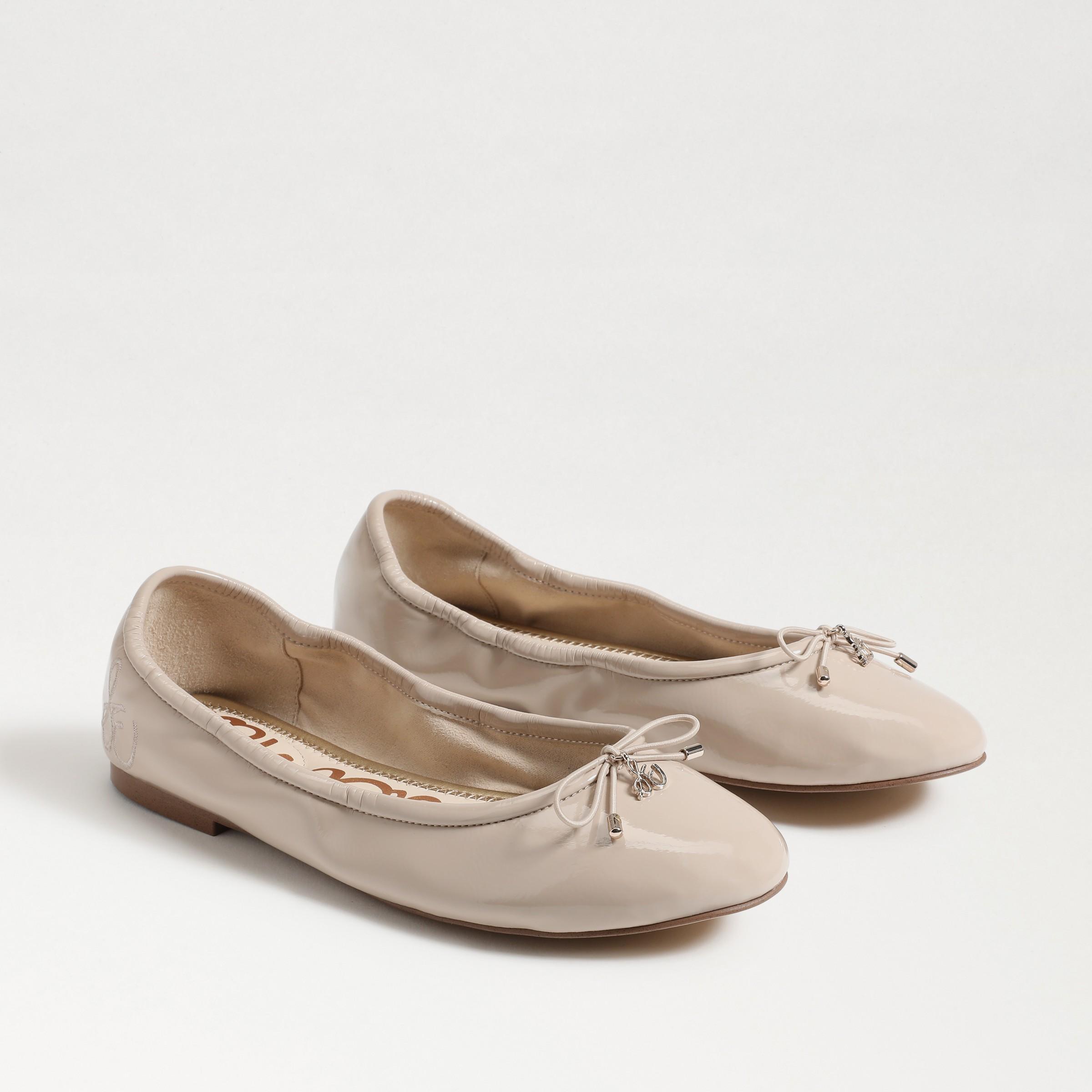 Sam Edelman Felicia Ballet Flat Chai Latte Patent Product Image