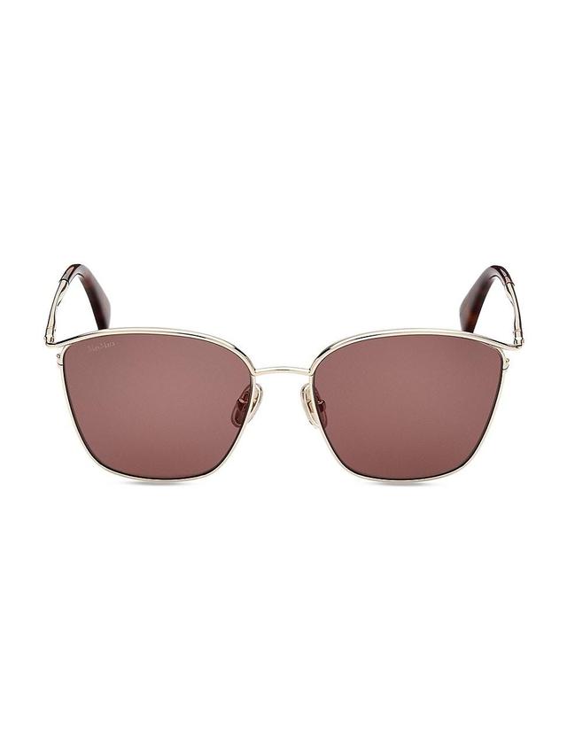 Womens 55MM Butterfly Sunglasses Product Image