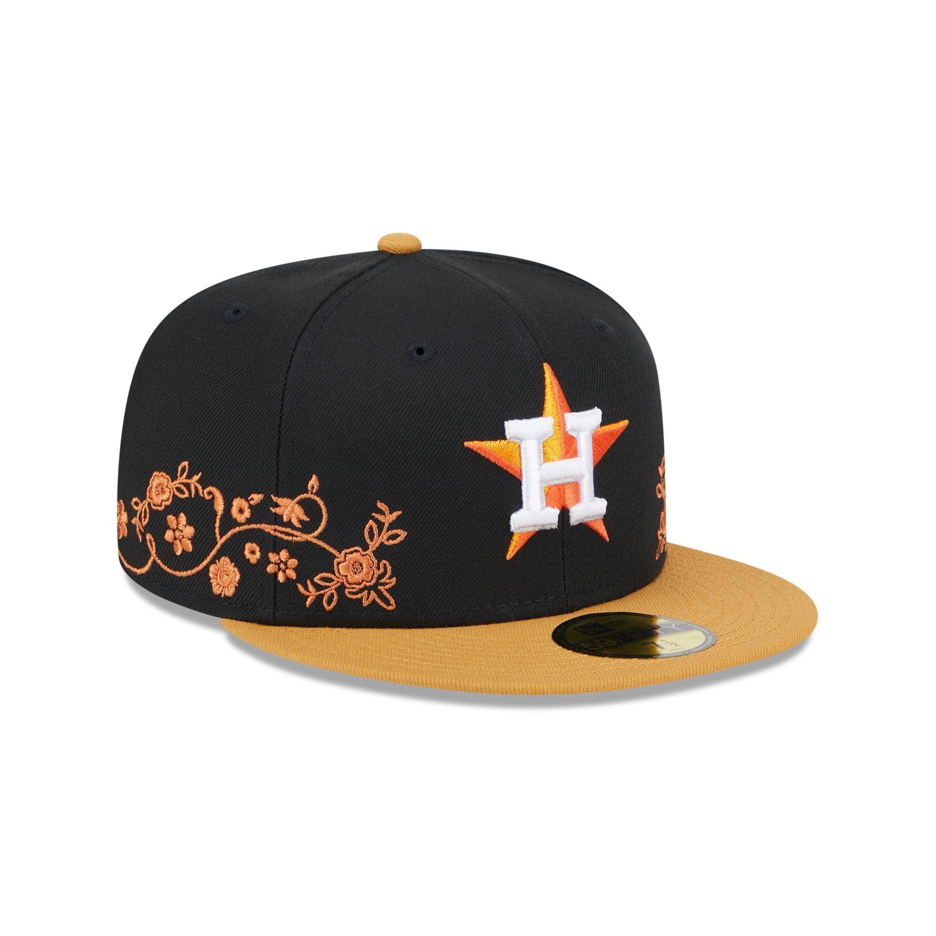 Houston Astros Floral Vine 59FIFTY Fitted Hat Male Product Image