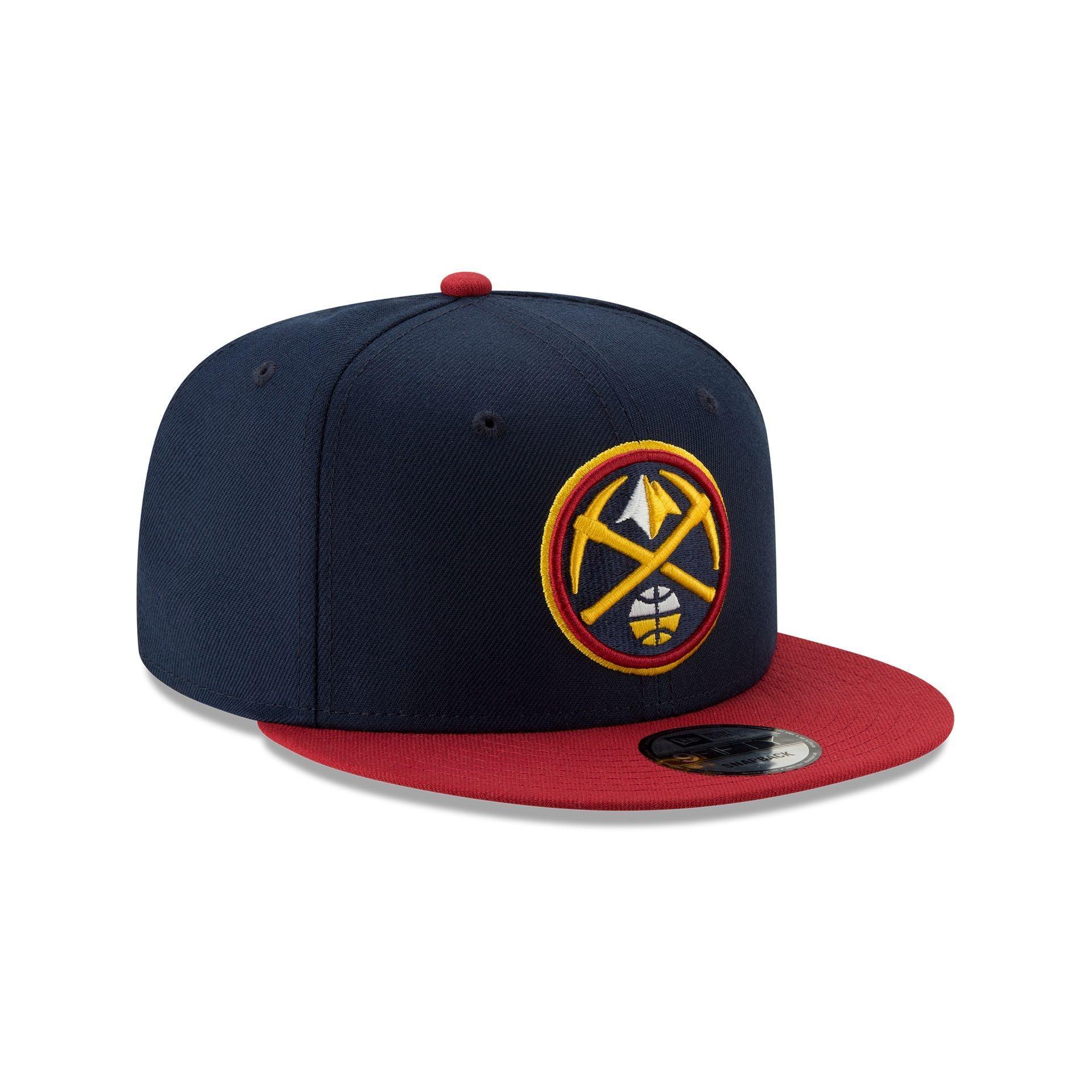 Denver Nuggets Basic Two Tone 9FIFTY Snapback Hat Male Product Image