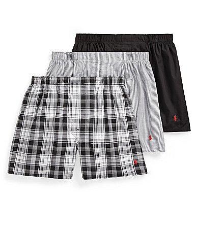 Polo Ralph Lauren Big  Tall Classic-Fit Cotton Woven Boxers 3 Product Image