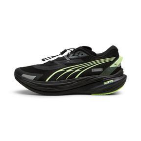 PUMA Deviate NITROâ¢ 3 Winterized Men's Running Shoes in Black/Galactic Grey Product Image