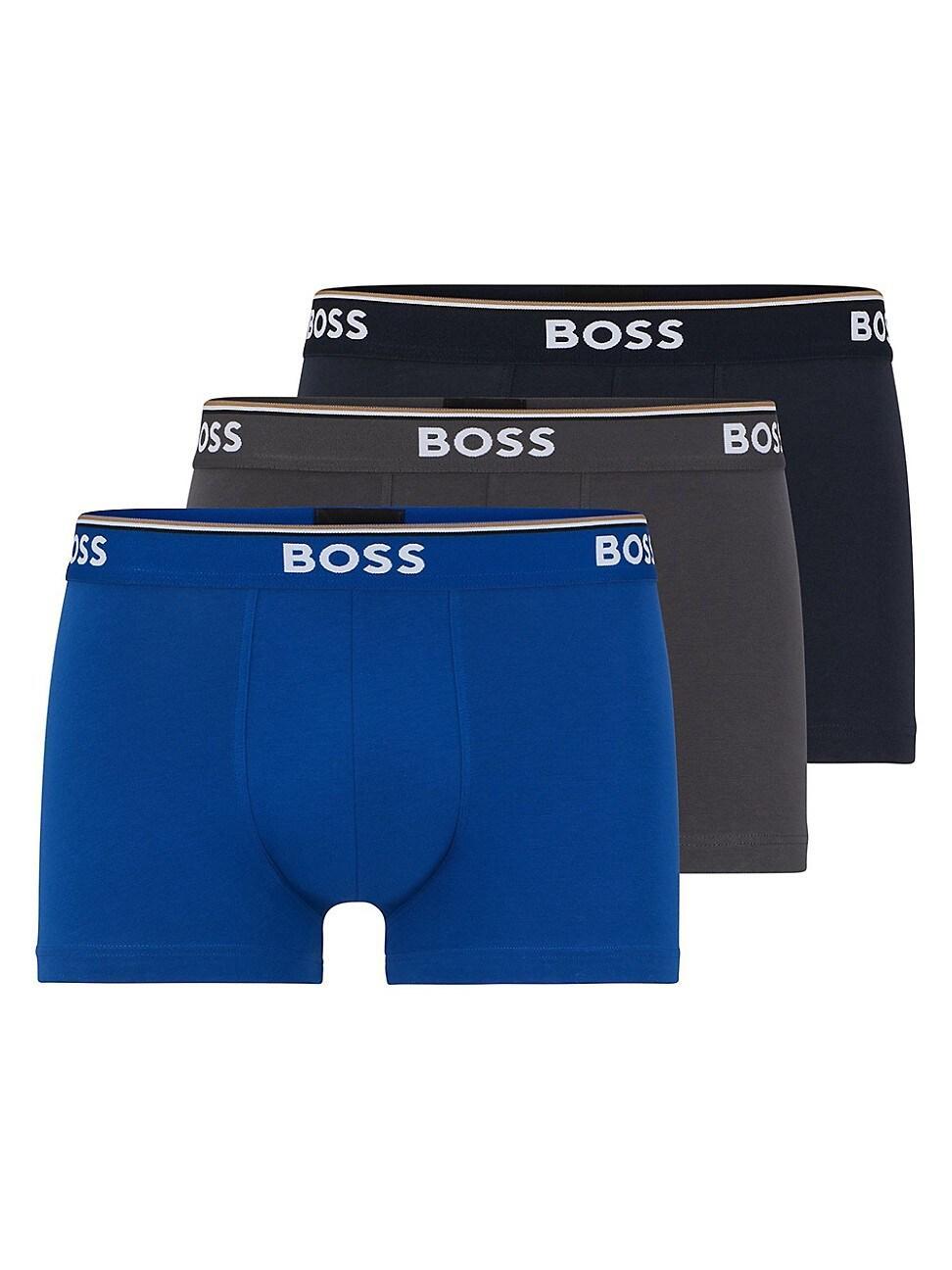 BOSS 3-Pack Power Stretch Cotton Trunks Product Image