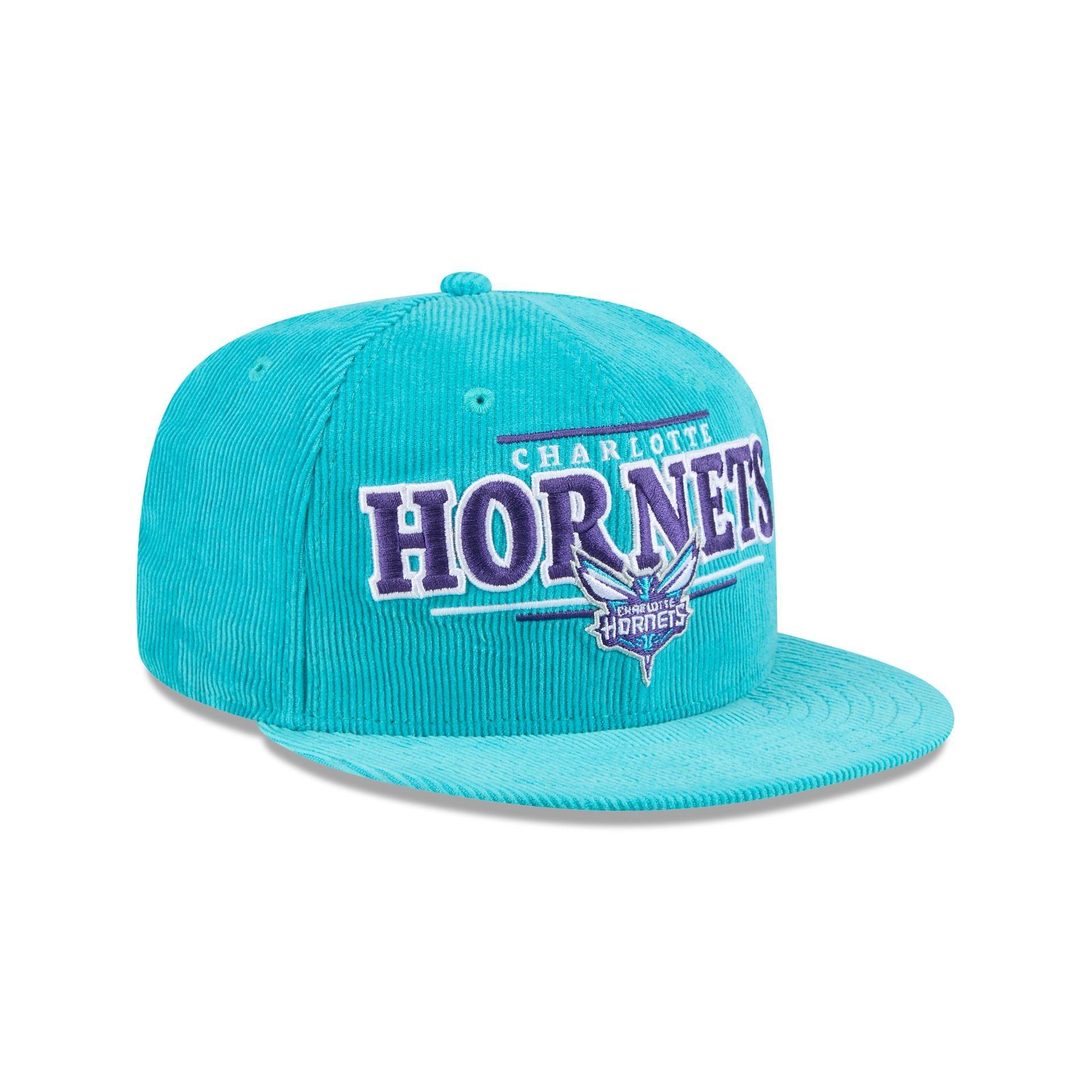 Charlotte Hornets Throwback Display 9FIFTY Snapback Hat Male Product Image