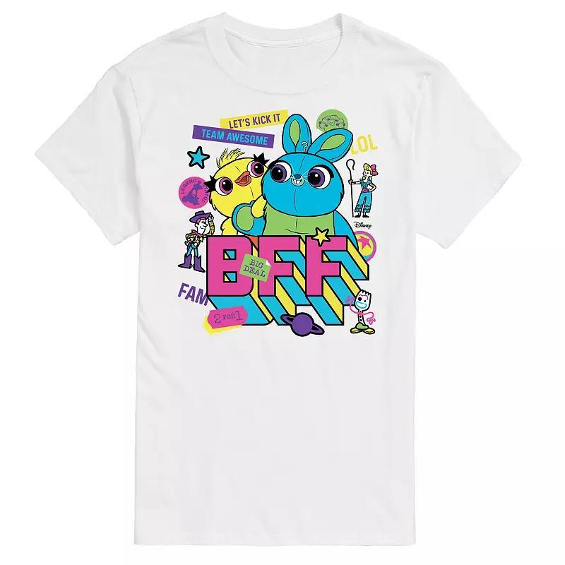 Disney / Pixars Toy Story 4 Mens BFF Ducky Bunny Graphic Tee Product Image