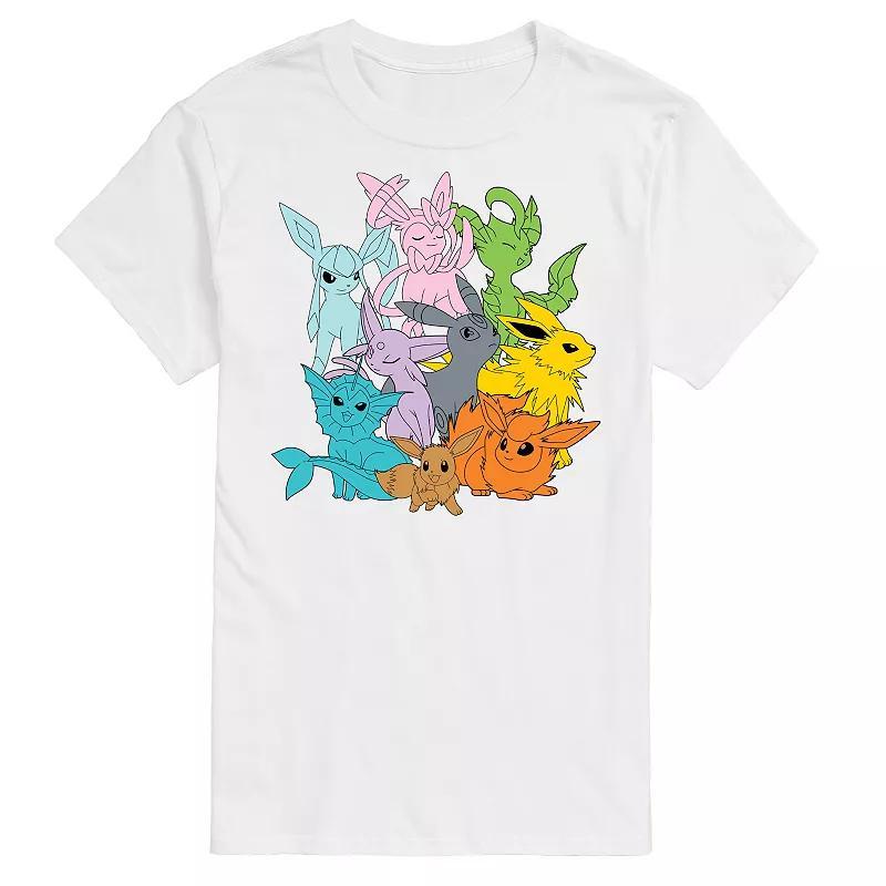 Mens Pokemon Eevolutions Graphic Tee Product Image