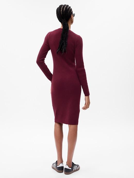 CashSoft Midi Sweater Dress Product Image